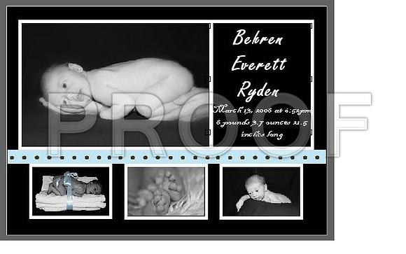 Newborn Announcement